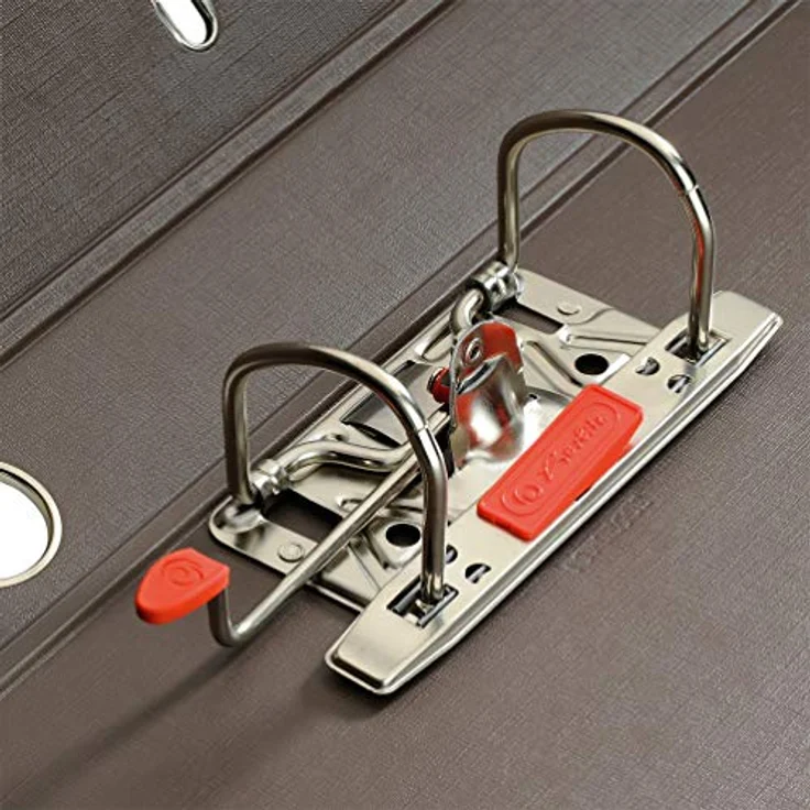 Herlitz Aktenordner maX.file »protect plus«, schmal mit Griffloch und Kantenschutz, DIN A4, blau – Bild 3