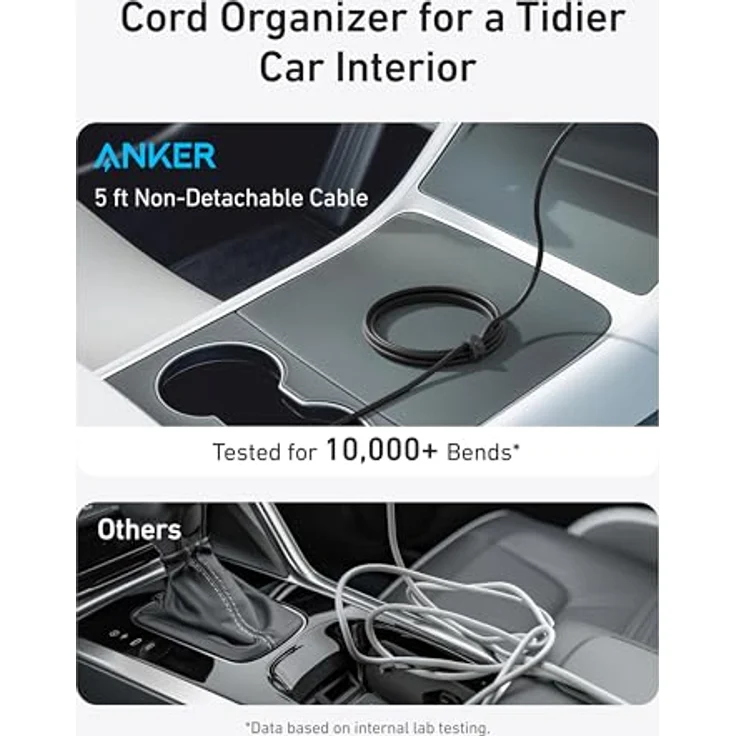 Anker MagGo 15W MagSafe Autohalterung, Kabelloses Auto Ladegerät für iPhone 15/14 Serie, 360° verstellbar, Starke Magnete – Bild 5