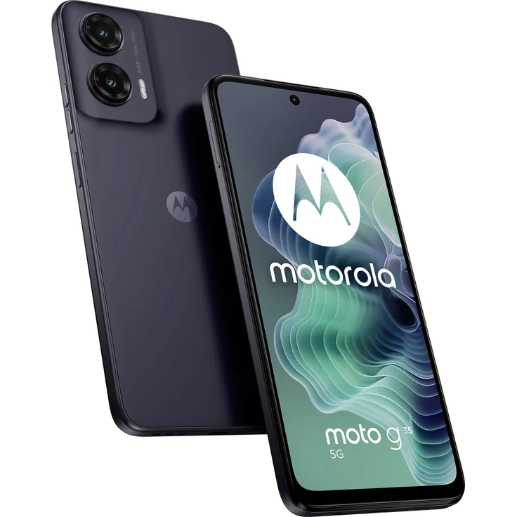 Motorola moto g35 5G Smartphone, 4 GB RAM, 128 GB Speicherplatz, 50 MP Kamera, Vegan Leather Design – Bild 1