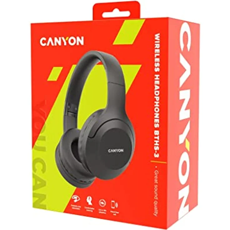 CANYON Bluetooth Headset BTHS-3 schwarz – Bild 5