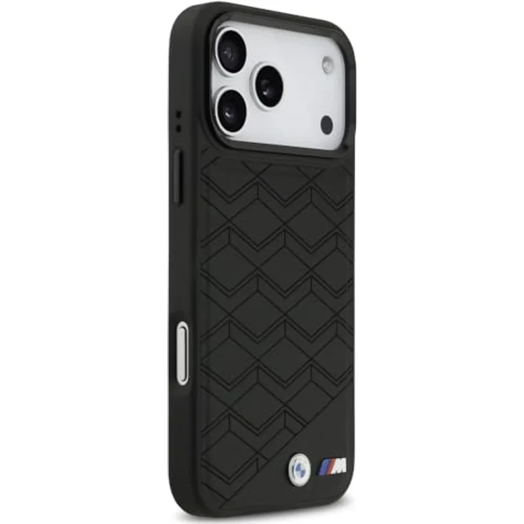 CG MOBILE BMW M-förmiges Logo, kompatible MagSafe Hülle für iPhone 17 Pro Max, Schwarz, Hartschale aus Kunstleder/Polycarbonat/TPU – Bild 4
