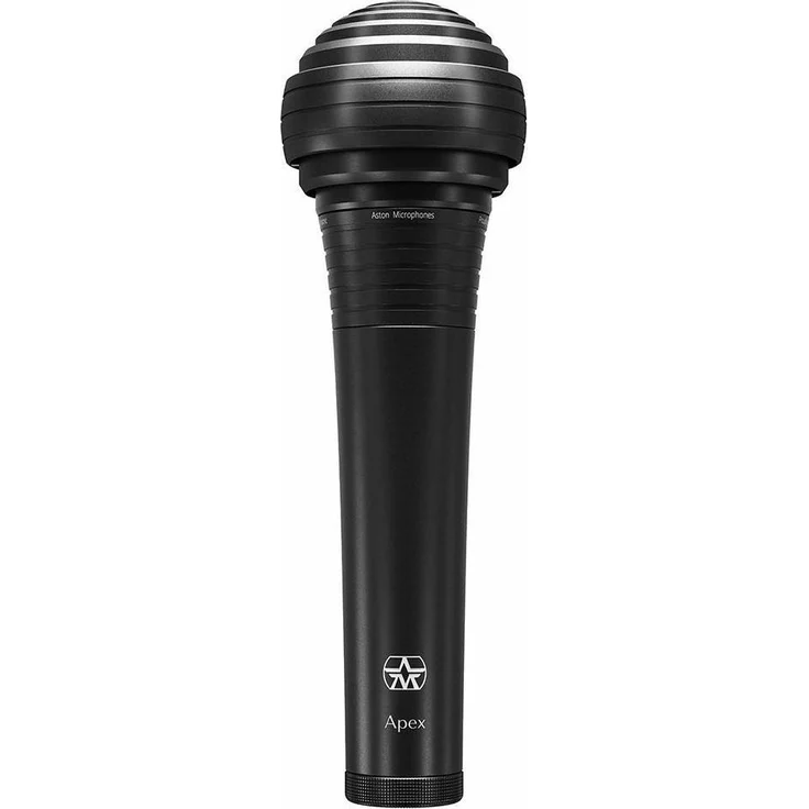 Aston Apex Void, aktives/dynamisches Dual-Voice-Handmikrofon mit 20 dB Ultra-Clean Gain, schwarz – Bild 1