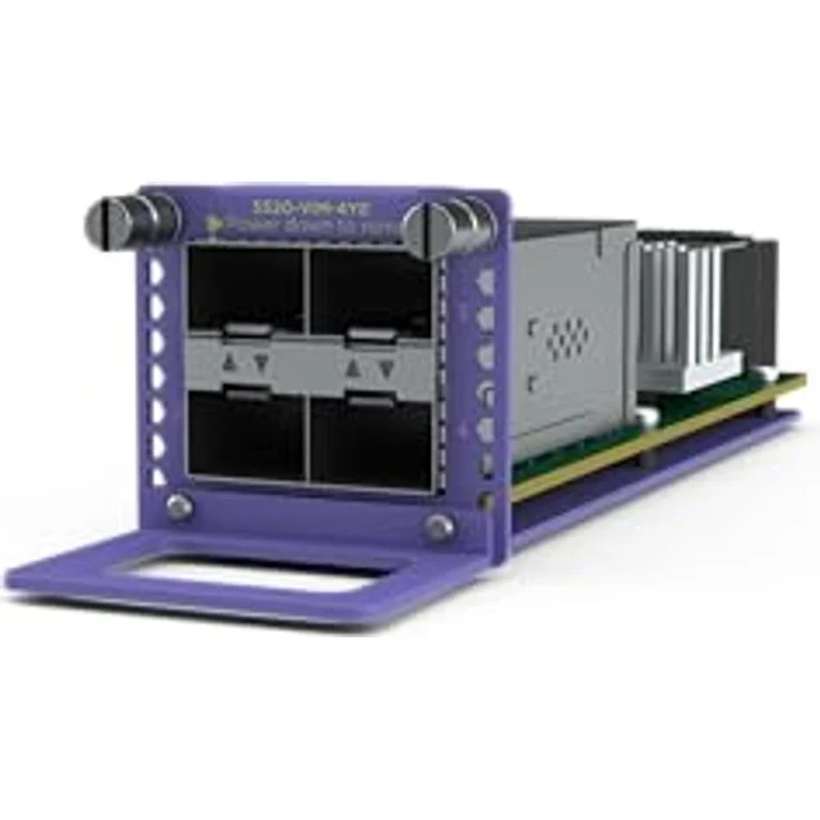 Extreme Networks 5520 VERSATILE INTERFACE MODULE (4 Ports) Netzwerk Switch, mit vier 25GbE SFP28 Ports MACs – Bild 3