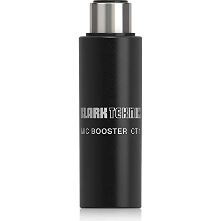 Klark Technik MIC BOOSTER CT 1, Kompakter dynamischer Mikrofonverstärker mit +25 dB Verstärkung, phantombetrieben – Bild 1