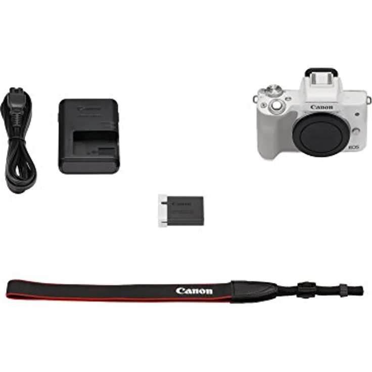 Canon EOS M50 spiegellose Systemkamera (24,1 MP, dreh- und schwenkbares 7,5 cm (3 Zoll) Touchscreen LCD-Display, APS-C CMOS-Sensor, Digic 8, 4K Video, OLED EVF, WLAN, Bluetooth) Gehäuse, weiß – Bild 10