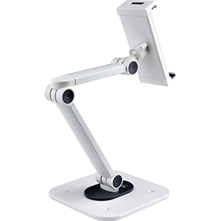 StarTech.com Einstellbarer Tablet Tischständer - Tablet Wandhalterung - Tragkraft 1kg - Ergonomischer Tabletständer - Tablethalterung mit Gelenk, Schwenkbar/Höhenverstellbar (ADJ-Tablet-Stand-W) – Bild 2
