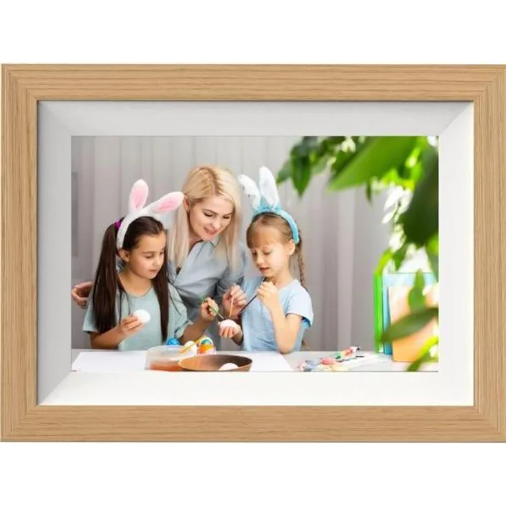Braun Photo DigiFrame 10W WiFi, 10,1 Zoll Digitaler Bilderrahmen mit 1280 x 800 Pixel, 32 GB Speicher, schwarz