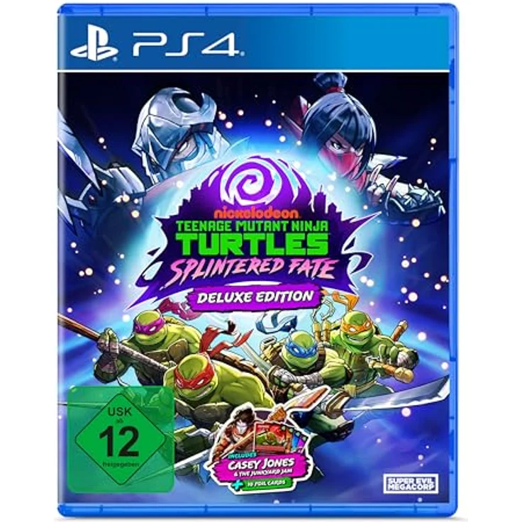 Nighthawk Games Teenage Mutant Ninja Turtles: Splintered Fate - Deluxe Edition, PS4 mit einzigartigen Builds, roguelike Abenteuer und kritikergepriesener Erfahrung – Bild 1