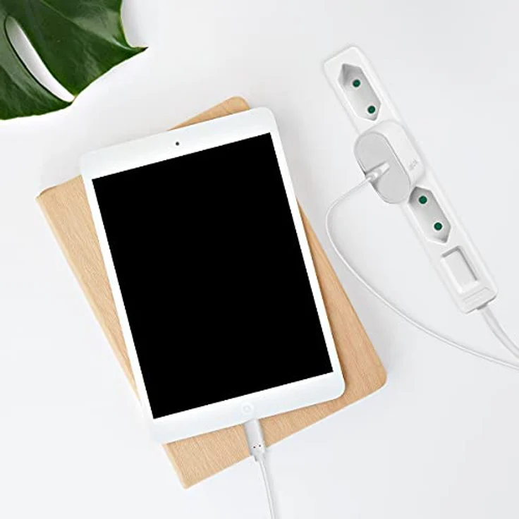 LogiLink LPS229 3-fach Steckdosenleiste (Eurobuchse - E 7-16) mit Kindersicherung Weiß – Bild 5