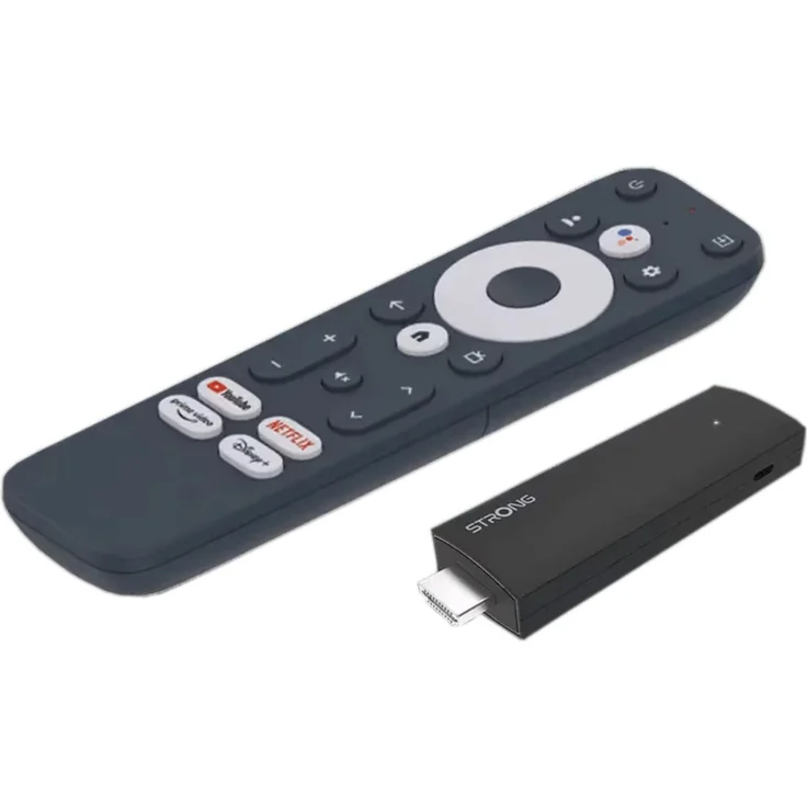 Strong 4K UHD Stick SRT 41 Ultimate, Streaming Box mit 8 GB, Google Assistant, Schwarz