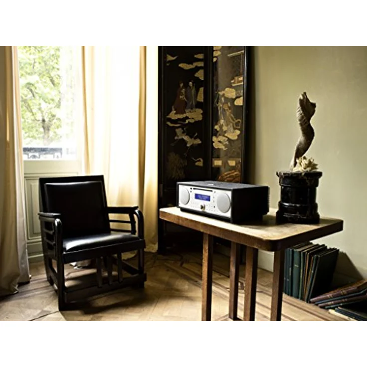 Tivoli MSYBT-1459-EU Music System BT Bluetooth UKW-MW-CD 2.1 Lautsprechersystem schwarzer Esche-silber – Bild 6