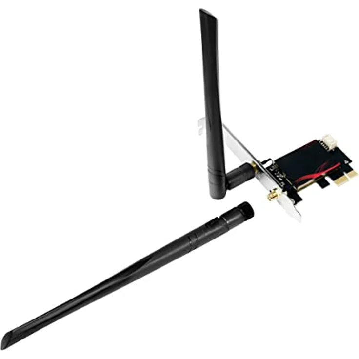 LogiLink WL0248 - PCI Express Karte neuste Generation mit WLAN (5GHz/6GHz/2,4GHz) & Bluetooth (Ver. 5.2) – Bild 4