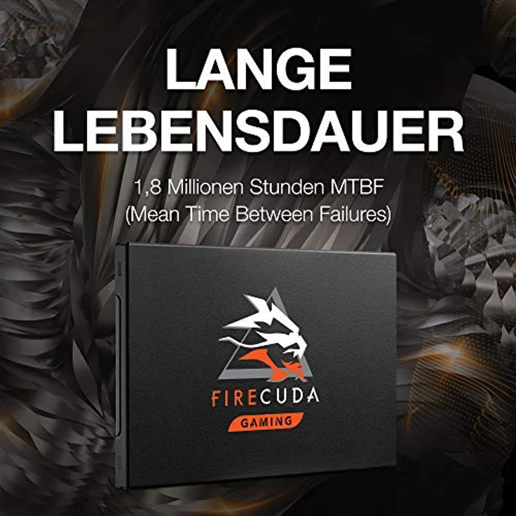 Seagate FireCuda 120 ZA2000GM1A001 - Solid-State-Disk - 2 TB - intern - 2.5 Zoll (6.4 cm) - SATA 6Gb/s (ZA2000GM1A001) – Bild 5