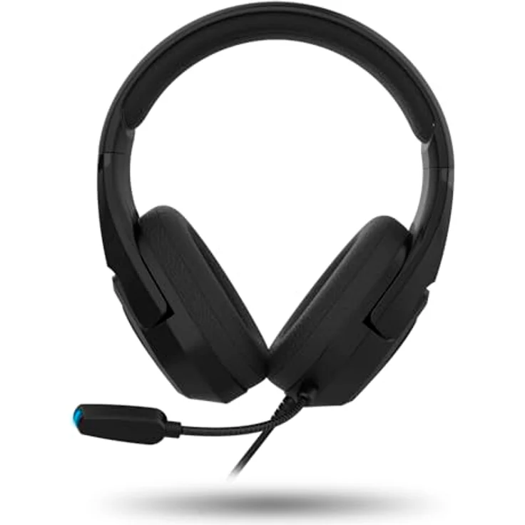 KROM KOPA 7.1-50-mm-Kopfhörer mit virtuellem 7.1-Sound, RGB-Regenbogenbeleuchtung, integriertem Lautstärkeregler und Mikrofon, verstellbarem und leichtem Kopfband, USB-Anschluss, schwarz – Bild 2