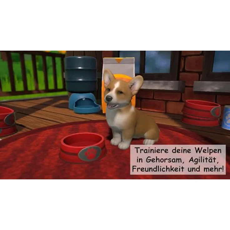 Fireshine Games Little Friends 2: Puppy Island - Abenteuer für Nintendo Switch, Code in a box, neues Welpenparadies mit 9 Rassen, 350+ Outfits – Bild 3