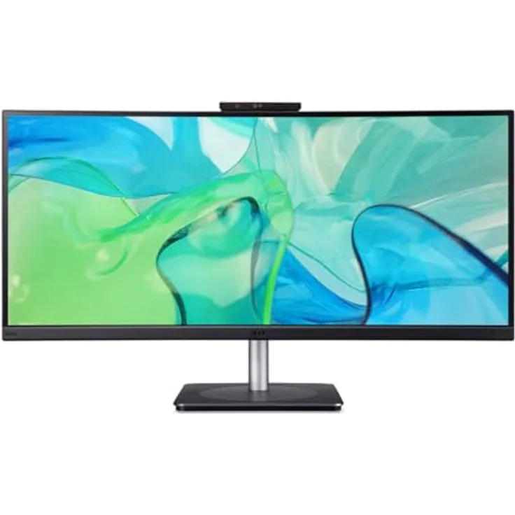 Acer Vero CB343CURDbemiiphcuzx 34" UltraWide Monitor mit 5MP Webcam, Windows Hello & Typ-C Dock, IPS 3440 x 1440 Pixel