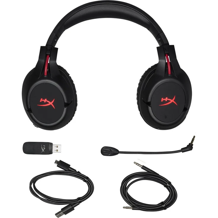 HyperX HX-HSCF-BK-EM Cloud Flight - Kabelloser Gaming Kopfhörer – Bild 6