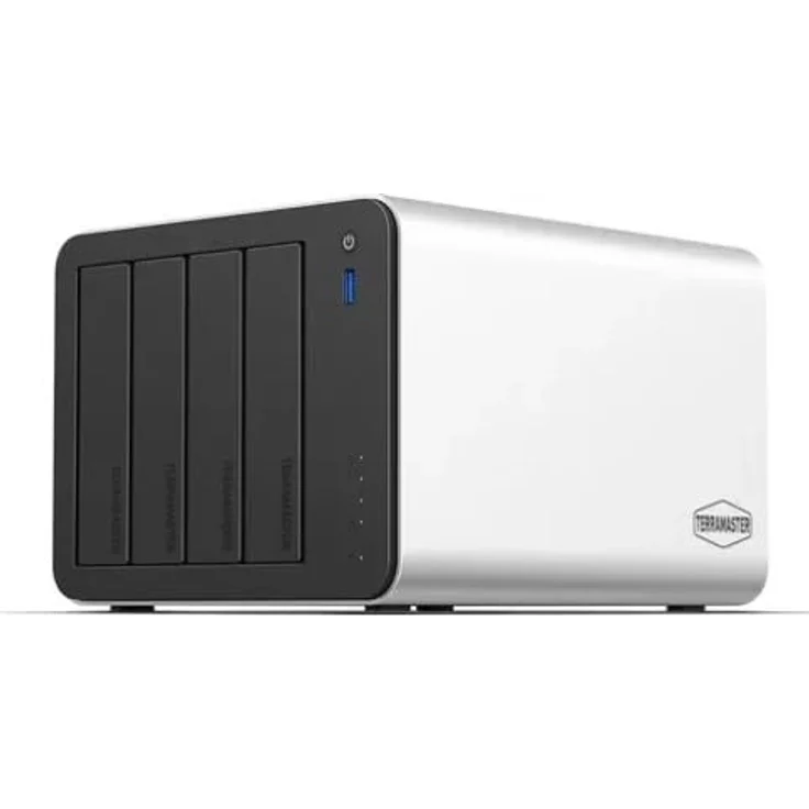TerraMaster F4-425 Plus 4-Bay NAS Server, Intel N95 Quad-Core, 8 GB DDR4, 4 SATA und 3 M.2 NVMe Slots, 4K Videoverarbeitung, Dual 5GbE Ports – Bild 2