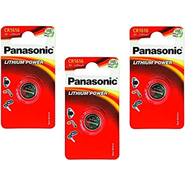 Panasonic Knopfzelle Lithium CR1616 (3 Volt) – Bild 2