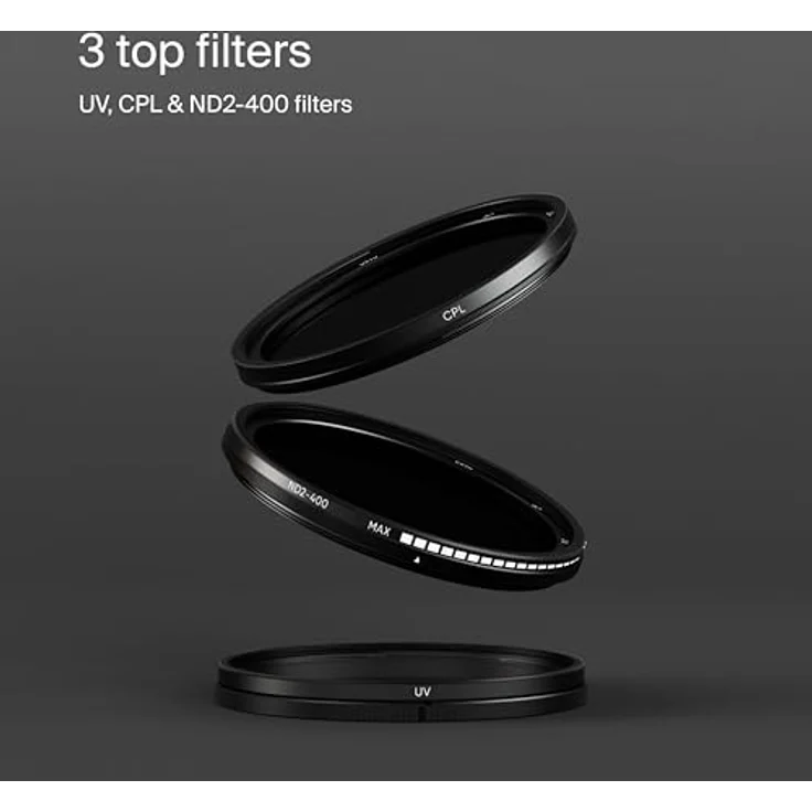 Urth 43 mm UV, Polfilter (CPL), ND2-400 Filter Kit – Bild 2