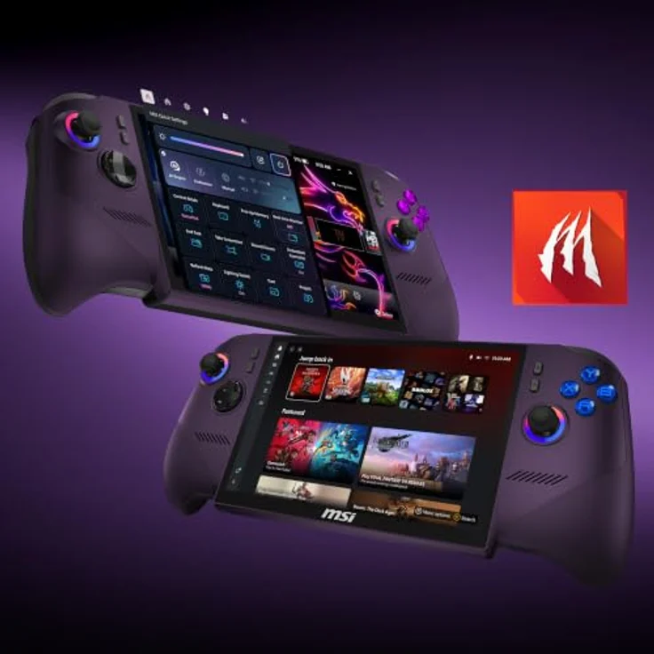 MSI Claw 8 EX AI+ CG3EM-015, Handheld-Konsole – Bild 6