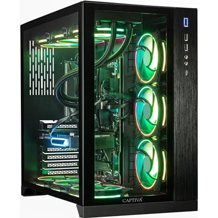 Captiva Highend Gaming I90-064 (i9-14900KF/RTX5070 12GB GDDR7/SSD 2TB/64GB/WLAN/Windows 11 Home 64-bit) Desktop-PC – Bild 2