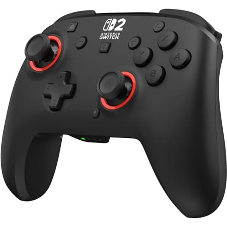 Turtle Beach Rematch, Kabelloser RGB-Gaming-Controller für Nintendo Switch 2 mit TMR-Thumbsticks und 40 Stunden Akkulaufzeit, schwarz – Bild 4