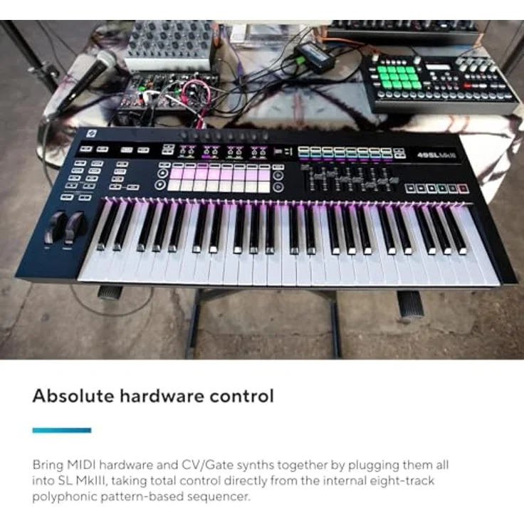 Novation, 49SL MkIII Keyboard-Controller – Bild 3
