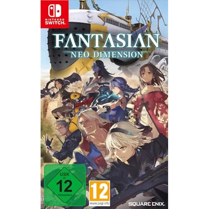 SQUARE ENIX Fantasian: Neo Dimension (Nintendo Switch) - Originelles rundenbasiertes Kampfsystem, englische und japanische Sprachausgabe, Dimengeon-System