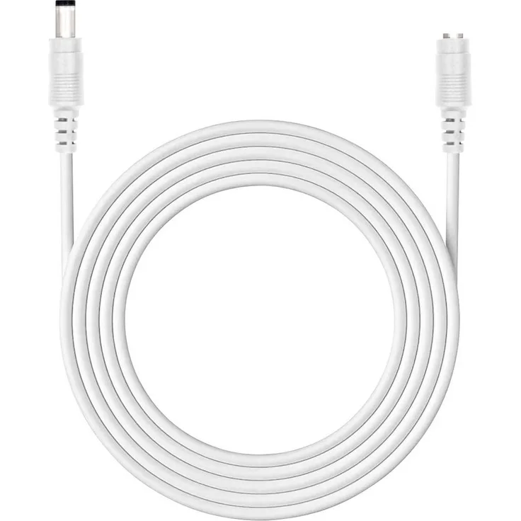 Reolink PEXCW Strom Netzkabel 4.5m, Hohlstecker zu Koaxial-Buchse, Weiß