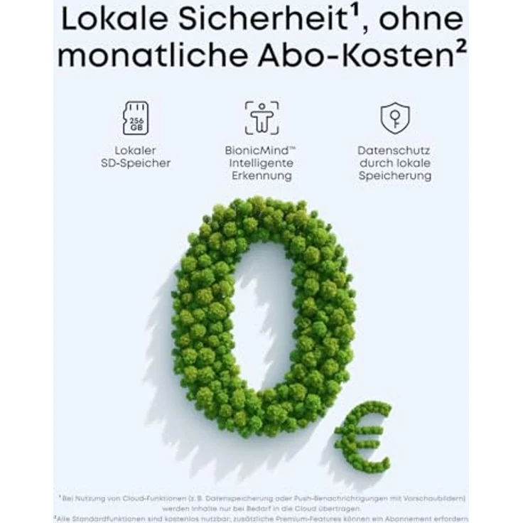 eufy Security eufyCam C35, Draadloze Beveiligingscamera mit Kleurennachtzicht, IP67, Gesichtserkennung, Lokale Opslag, Geen Maandelijkse Kosten – Bild 5