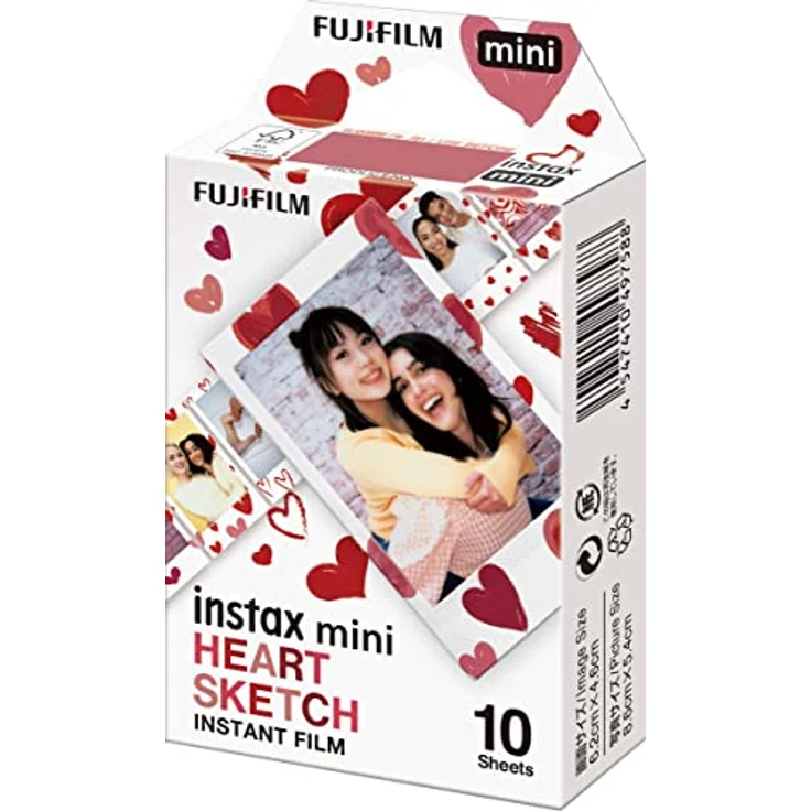 INSTAX Mini Film Heart Sketch - Preisvergleich – Bild 2