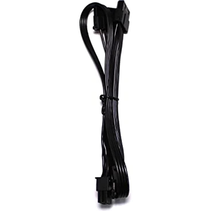 Xilence XZ183 4PIN IDE/HDD Kabel, 3x 4PIN Anschlüsse, 500mm, Netzteile der Serie X und A+III, schwarz – Bild 1