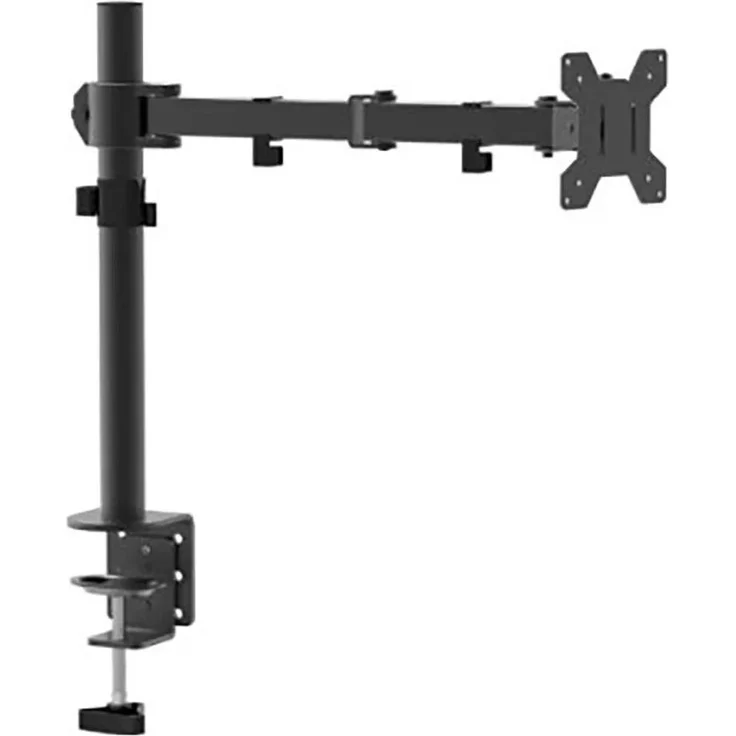 Approx APPST19E, TV-Halterung aus Stahl, Schwarz, verstellbar von -90° bis 90° und -180° bis 180°