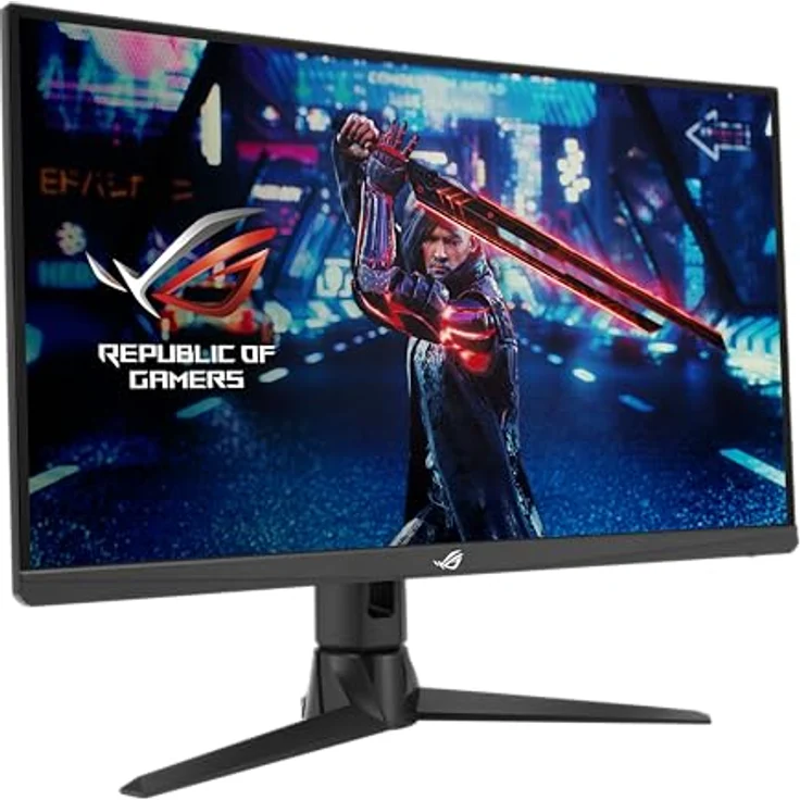 ASUS ROG Strix XG27AQV Gaming Monitor - 27 Zoll, WQHD, 170 Hz, 1ms, FreeSync Premium, DisplayHDR 400, ergonomisch, Schwarz – Bild 1