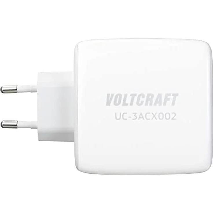 Voltcraft GaN VC-12910570 100 W USB-Ladegerät Steckdose, Innenbereich Ausgangsstrom (max.) 5 A 3 x USB-C®, USB-A USB Po – Bild 3