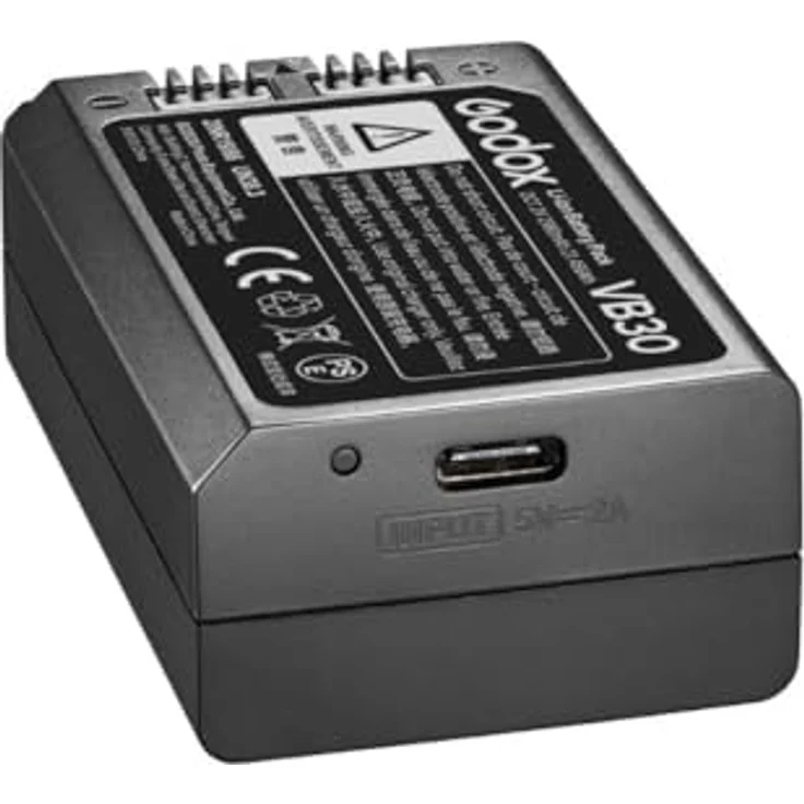 Godox V1PRO-O Aufsteckblitz für Panasonic und Olympus, Leitzahl 76, abnehmbares Blitzmodul, schwarz – Bild 4