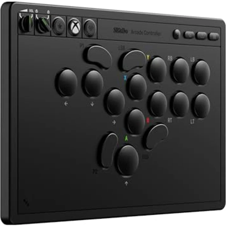 8bitdo Arcade Controller Xbox/PC, Gaming Controller mit benutzerfreundlichem Design, Schwarz – Bild 2