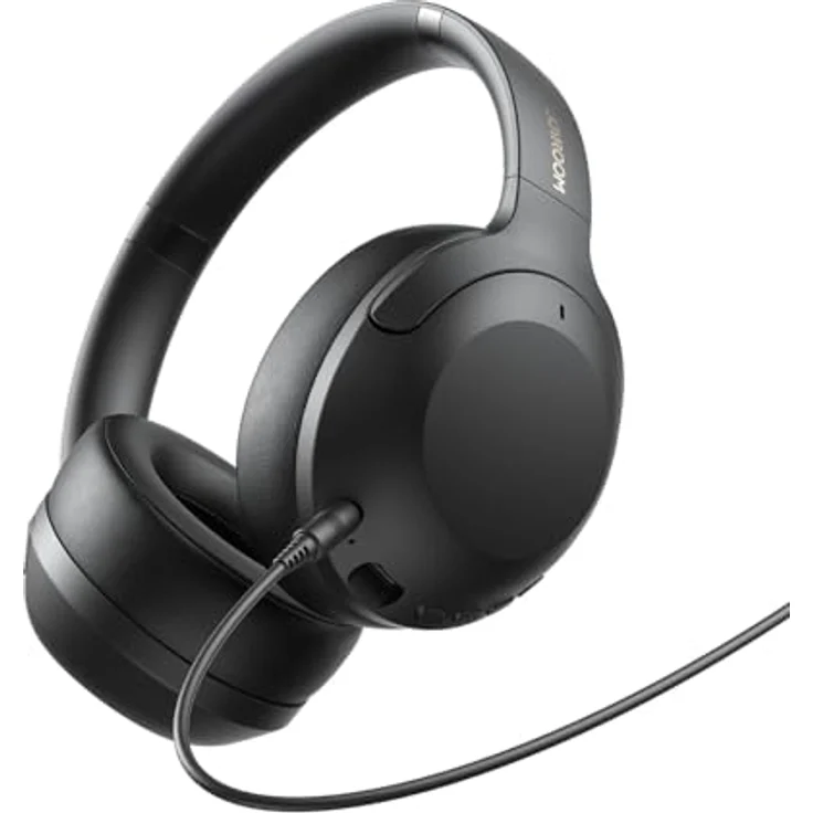 Joyroom J-Head Series JR-JH2, Hybrid ANC Wireless Kopfhörer in Schwarz, 100 Stunden Akkulaufzeit, Bluetooth 5.4, kablegebunden, Dual-EQ-Modi – Bild 3