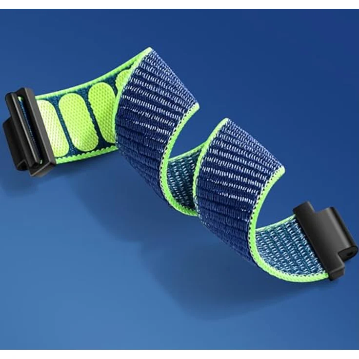 GIOPUEY Armband für imoo Watch Phone Z7/Z6/Z1, geflochtenes Nylonarmband unisex, elastisch und atmungsaktiv - Light Rainbow – Bild 4