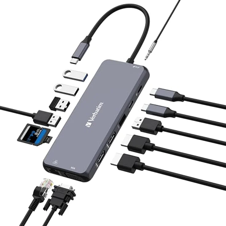 USB-C PRO MULTIPORT HUB 14 Port CMH-14 – Bild 5