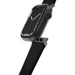 OtterBox Symmetry Cactus Leather Watch Band für Apple Watch 9/8/7 41mm (Veganes Leder), Uhrenarmband, Schwarz