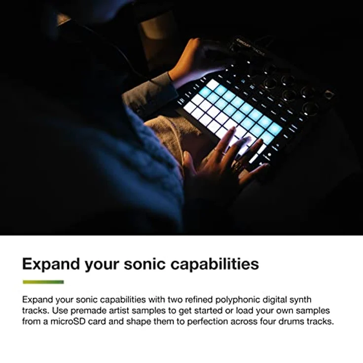 Novation Circuit Tracks: Groovebox-Sequenzer mit Synthesizer-, MIDI- und Drum-Spuren für die elektronische Musikproduktion. – Bild 5