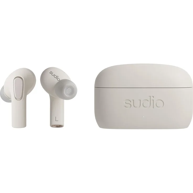 Sudio E3 White (ANC, 30 h, Kabellos), Kopfhörer, Weiss