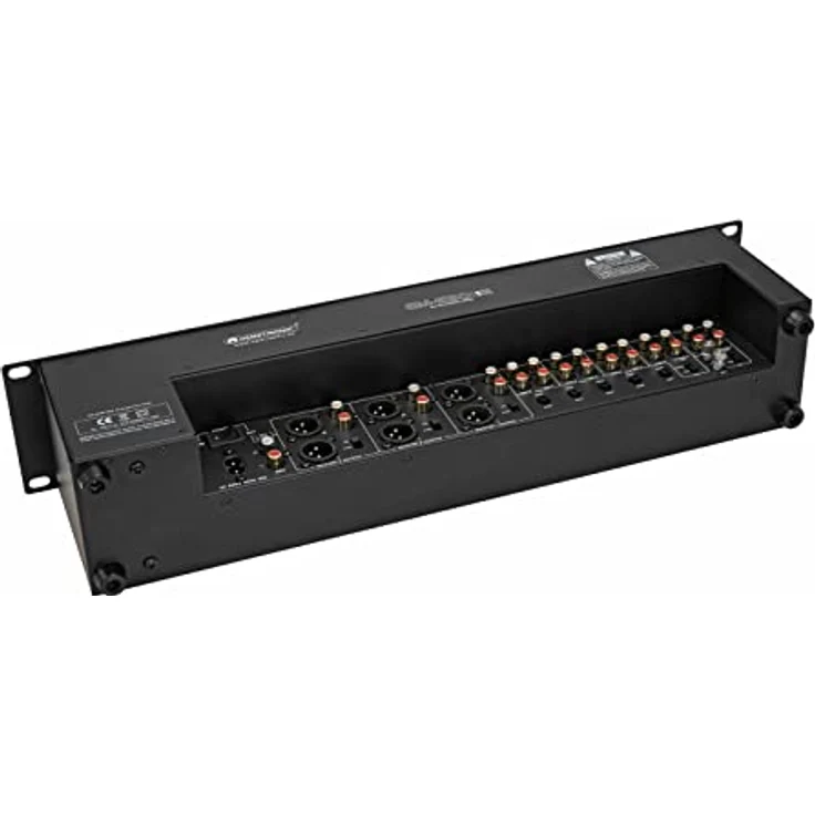 Omnitronic EM-650B MK2 Entertainment-Mixer, robustes Mischpult mit sieben Kanälen für Studio- und Live-Anwendungen – Bild 3