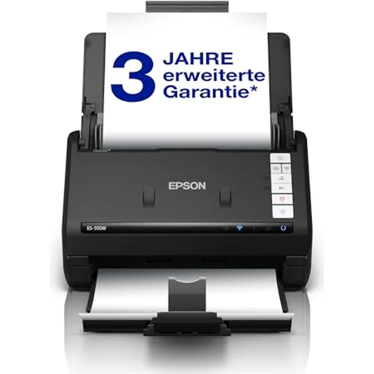 Epson WorkForce ES-550W, Dokumentenscanner mit Duplex-Funktion, 600 x 600 dpi, schwarz – Bild 5
