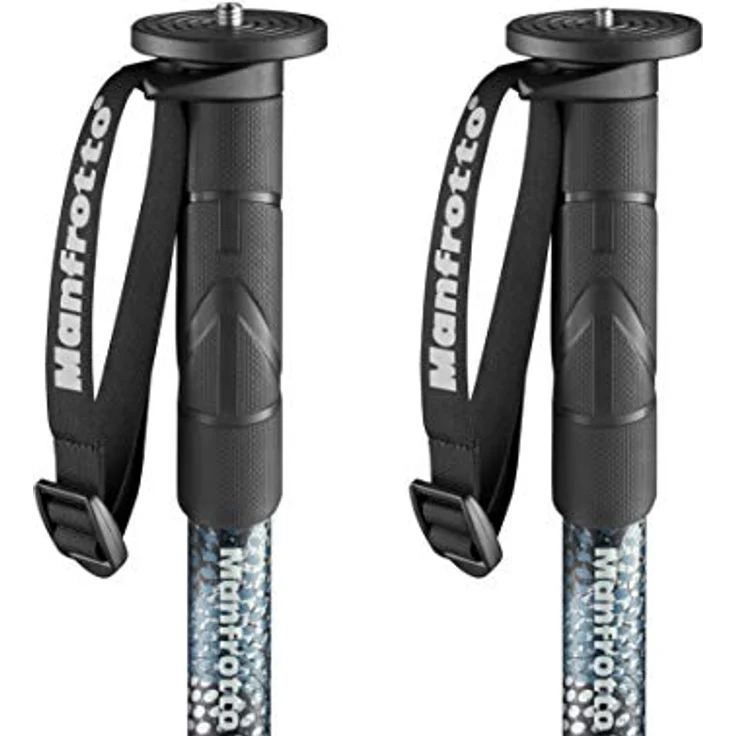 Manfrotto Element MII MMELMIIA5BK, leichtes Alu-Reise-Einbeinstativ, 5 Segmente, Handgelenkschlaufe, Gummigriff, Drehverschlüsse, Traglast bis zu 15 kg, für Kompakt-, spiegellose und DSLR-Kameras – Bild 4