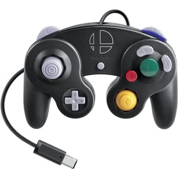 Nintendo GameCube Controller - Super Smash Bros. Ultimate Edition Schwarz (2680498) (Switch) – Bild 3