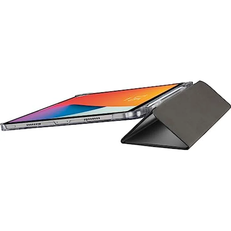 Hama Tablet-Hülle Fold Clear mit Stiftfach für Apple iPad 11" (2025), Schwarz, leichter Schutz, praktisches Stiftfach, satter Farbakzent, integrierter Magnet – Bild 3