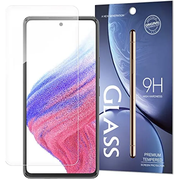 COFI 1453 Schutzglas 9H für Samsung Galaxy A56 5G, 0,33mm dünne Displayschutzfolie aus Echtglas, blasenfreie Montage